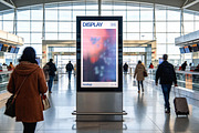 Airport Display Mockup, an Advertising Mockup by Design Squad (Thumbnail 1 of 4)