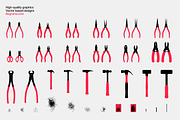 Hand Tools - Modern Graphics, an Illustration by illugrama (Thumbnail 4 of 9)