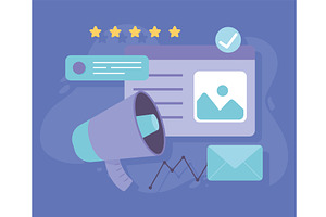 digital business management, a Person Illustration by studiogstock