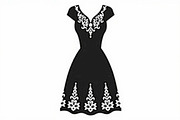 Luxury Dress Clipart Set, an Illustration by hafijul (Thumbnail 3 of 21)