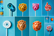 107 Lollipops, a Food & Drink Photo by Handmadefont (Thumbnail 11 of 16)