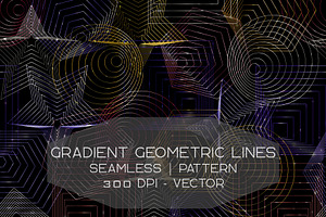 Gradient Lines Geometric