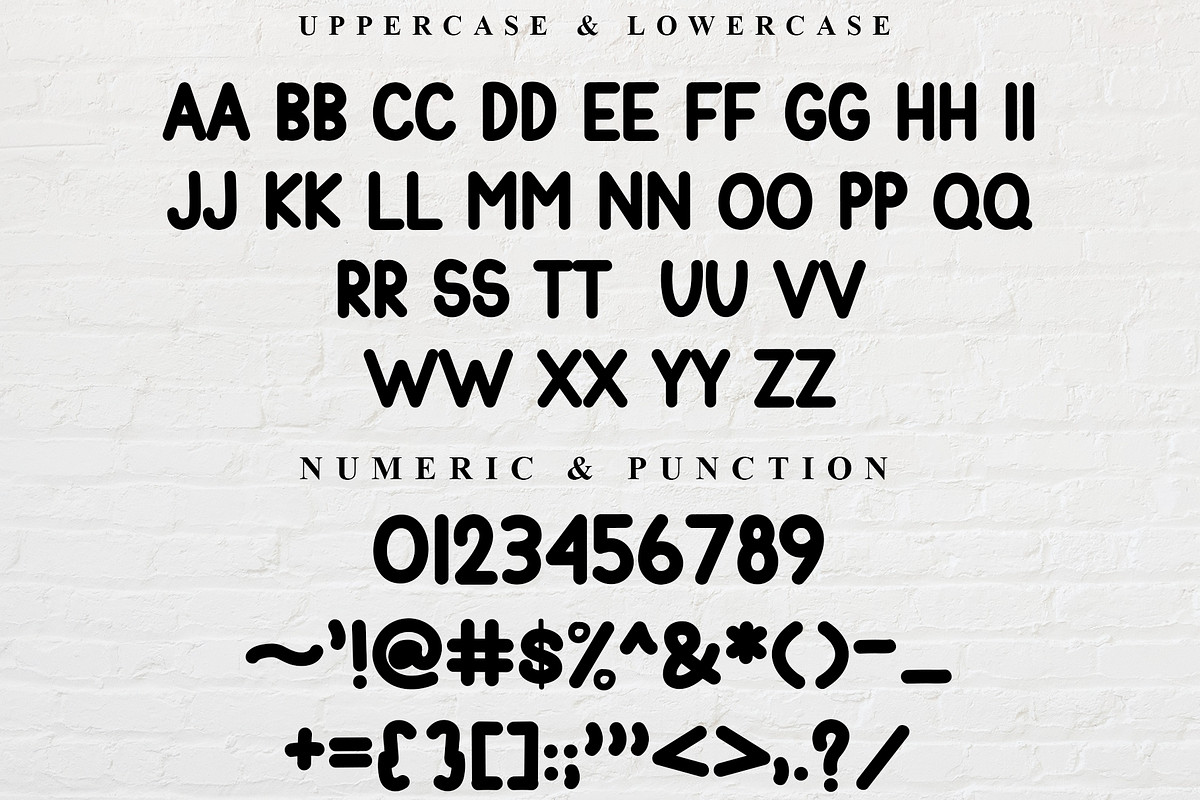 Aweshome Flowers, a Sans Serif Font by FreshTypeINK (Photo 8 of 8)