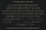 Tokyo Dreams Display Ligature Serif, a Serif Font by Mila Garret (Thumbnail 25 of 28)