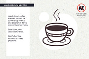 Coffee Icon Set, a Solid Icon by insemar (Thumbnail 2 of 4)