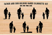 Father and Son holding hands, a Person Illustration by Gfx Expert Team (Thumbnail 1 of 3)