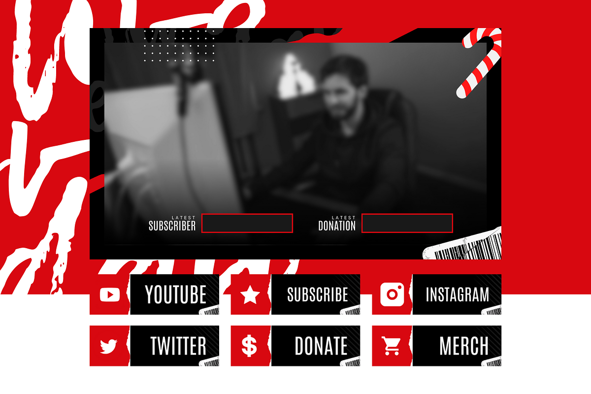 Christmas Esports Stream Overlay, a Design Template by Angkalimabelas (Photo 3 of 5)