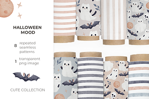Halloween mood. Cute collection