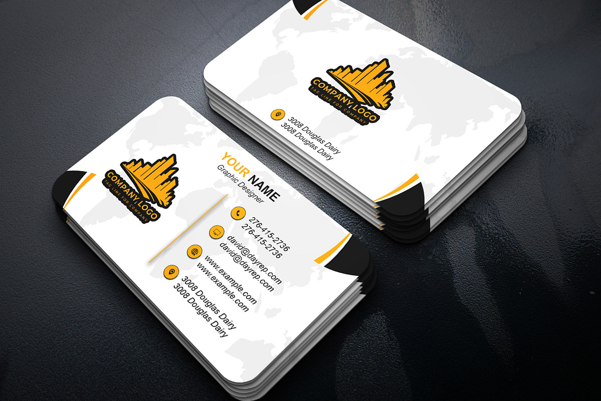 Modern Visiting Card PSD