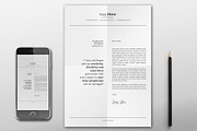 Suzy Resume Template, a Resume Template by Nina Shaw (Thumbnail 2 of 11)