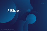 Blue | Soft Fluid Backgrounds, a Background Graphic by dvtchk (Thumbnail 1 of 4)