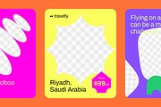 Travefy Social Media Figma Templates, a Social Media Template by Pixel-Perfect (Thumbnail 5 of 6)