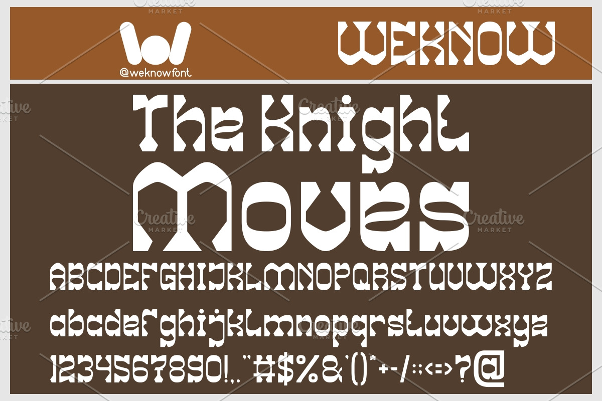 The Horse's Step font, a Font by weknow (Photo 2 of 8)