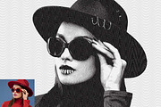 Easy Engraving Effect Ps Action, a Brushes & More by Studio Retouch (Thumbnail 7 of 15)