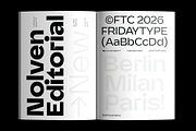 FTC Nolven Grotesk, a Sans Serif Font by Fridaytype (Thumbnail 4 of 9)