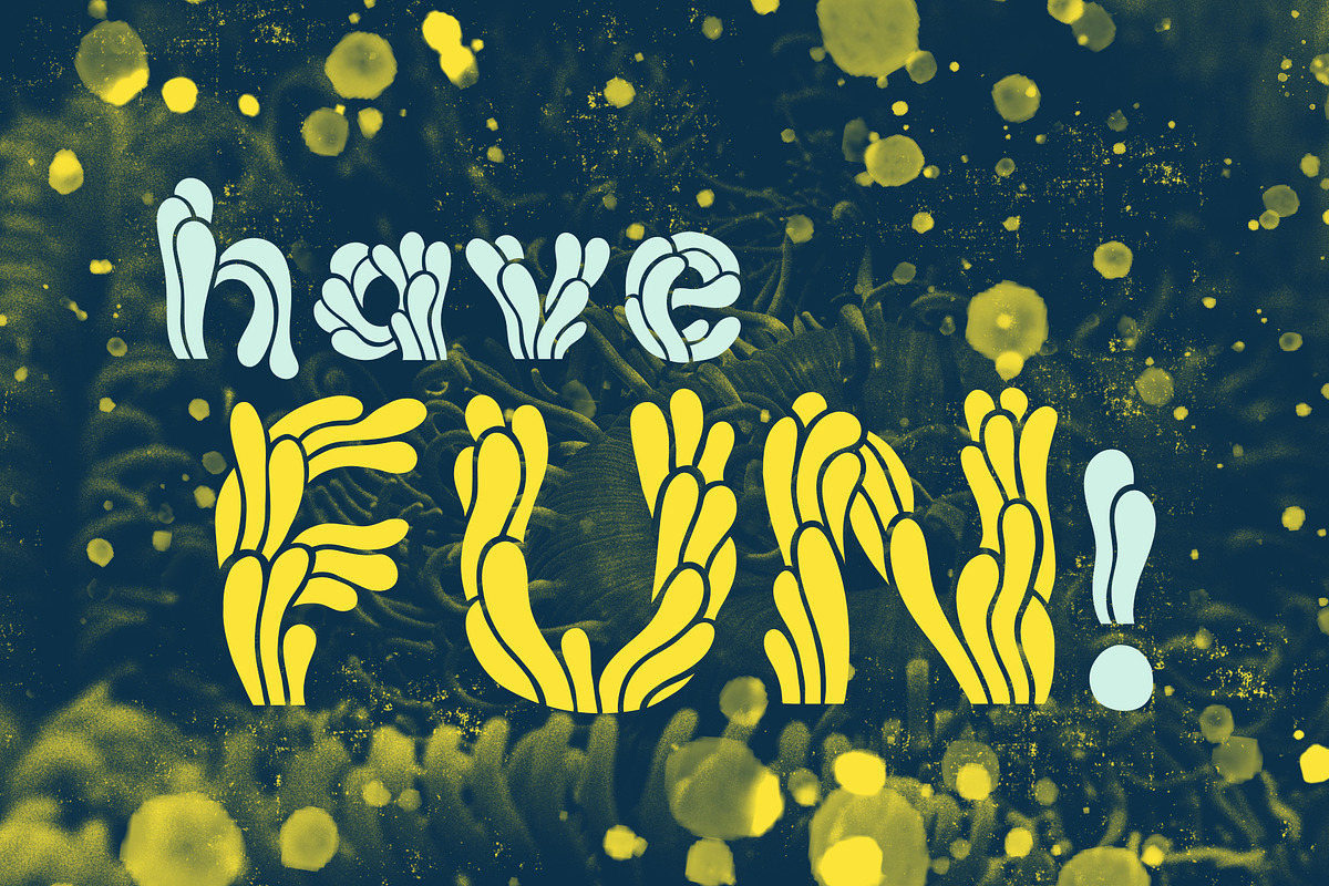 Anemonas Typeface preview 6