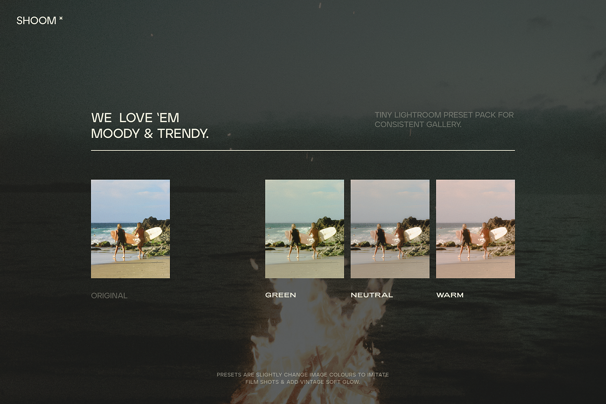 Chill Film: Lightroom Presets, a Preset Add-On by SHOOM HOUSE (Photo 2 of 10)