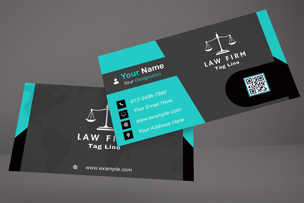 Double Sided Lawyer Card preview 2