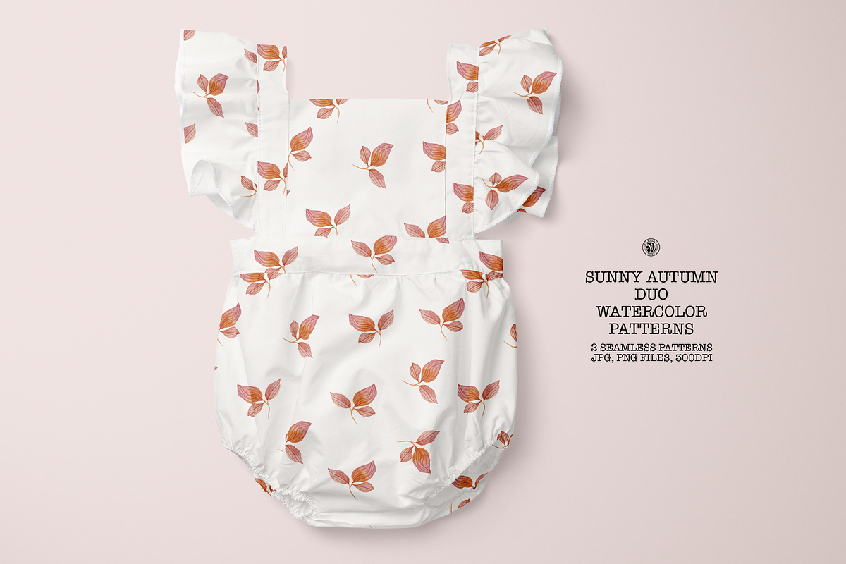 Sunny Autumn Duo Patterns, a Pattern Graphic by Webvilla Studio (Photo 7 of 7)