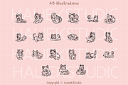 German Shepherd Procreate Stamps, a Brush Add-On by HalieKStudio (Thumbnail 3 of 9)