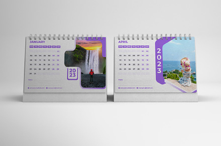 Desk Calendar 2023 Template.