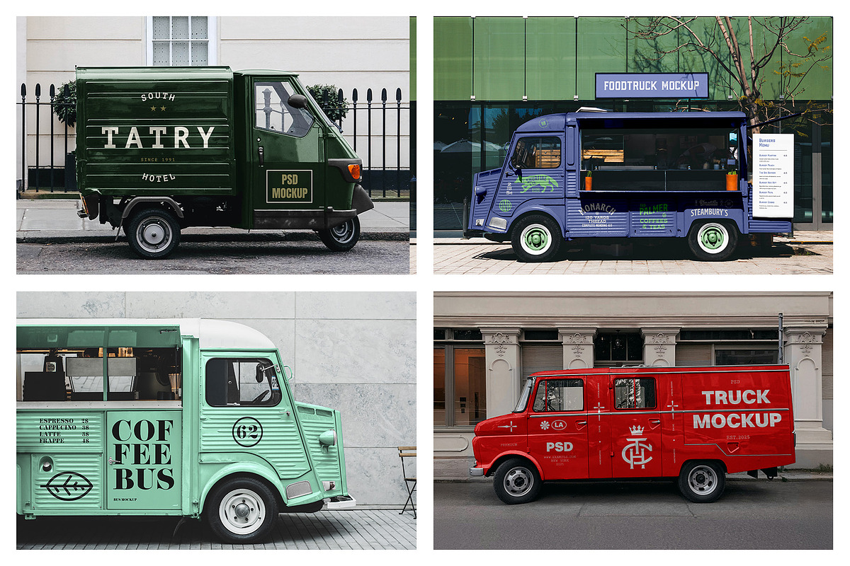 Vehicle Mockups - Truck Mockups vol1, a Product Mockup by MockupForest (Photo 7 of 9)