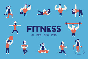 Fitness Characters