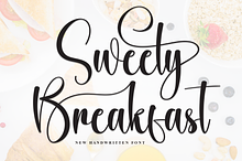Sweety Breakfast | Script Font