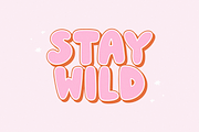 Wildside | Bubbly Handwritten Font, a Font by KA Designs (Thumbnail 3 of 9)