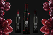 Wine Mockup Label & Bottle, a Product Mockup by MergeIdea (Thumbnail 2 of 3)