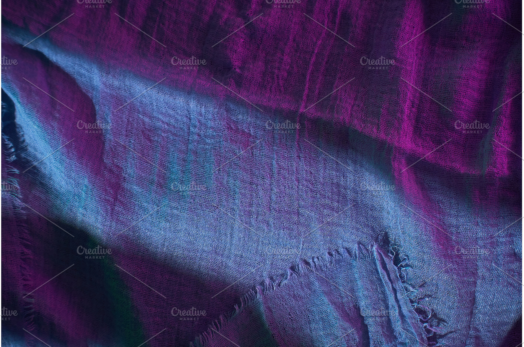 Soft blue fabric draped on a flat, a Background Photo by darksoul72