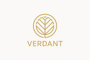 Leaf Circle Lineart Logo Gold Luxury, a Branding & Logo Template by Signatoro (Thumbnail 3 of 3)