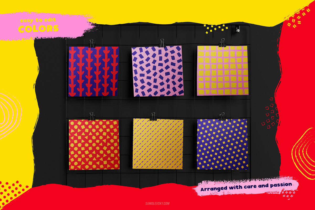 Hand-Drawn Patterns, Shapes, Brushes, a Pattern Graphic by Samolevsky (Photo 11 of 23)