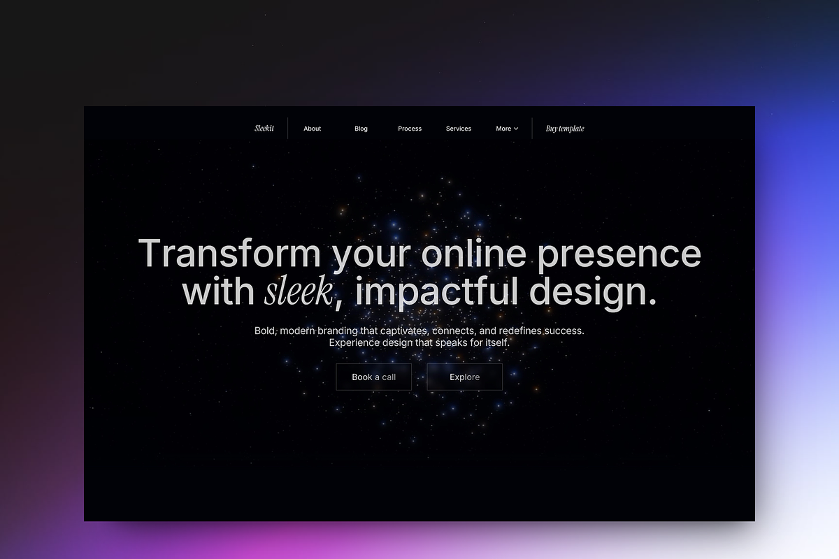 Sleekit — Framer Template, a Websites & App Template by The Pixel Hub (Photo 1 of 4)