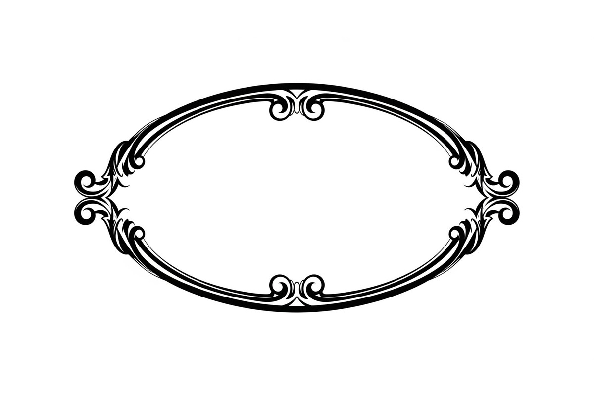 Elegant Oval Ornament Frame Bundle, an Illustration by jahid234 (Photo 30 of 31)