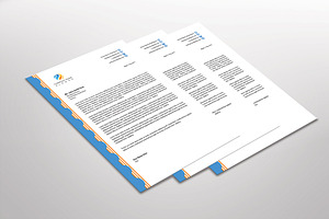 Zinle Letterhead Template