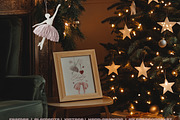 SALE Christmas decor Hand drawing, a Decorative Illustration by 60secondsArt (Thumbnail 6 of 10)
