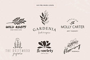 Organic Botanicals & Logo Designs, an Illustration by amber&ink (Thumbnail 10 of 17)