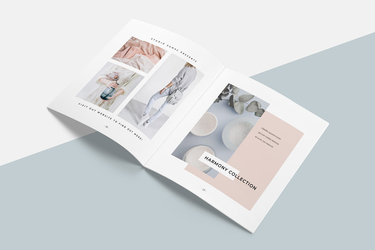 Magnolia Lookbook Template, a Brochure Template by Studio Sumac (Photo 3 of 5)