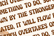 Mintage Twentys Retro Display Font, a Serif Font by Letterena Studios (Thumbnail 9 of 15)