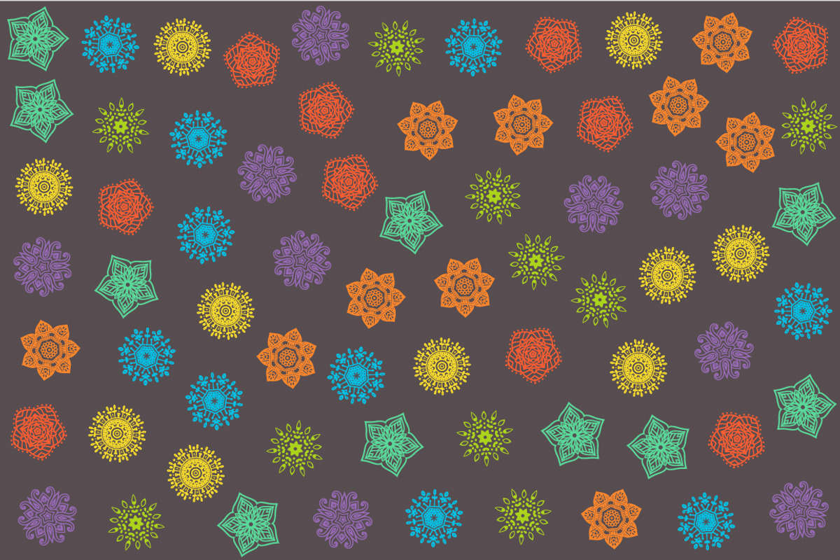 120 Mandalas Vector and Peacock Bird, a Decorative Illustration by anvinoart (Photo 4 of 4)
