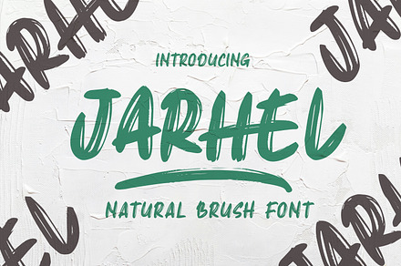 Jarhel Display Brush Font