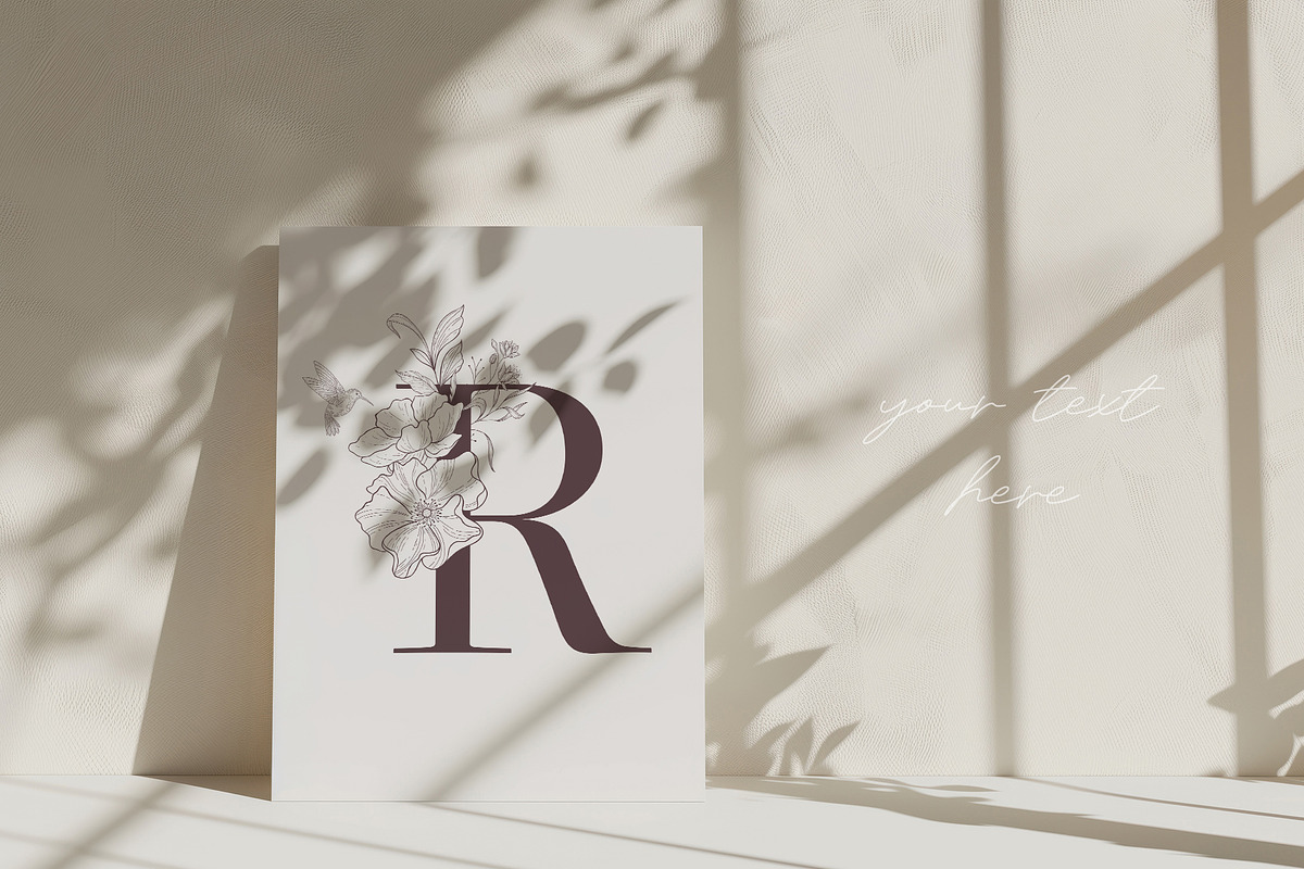 Seasonal Stationery Card Mockups., a Product Mockup by Designwork (Photo 10 of 11)