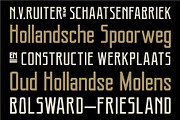 Ambachtelijk, a Font by The Old Type Foundry (Thumbnail 4 of 7)
