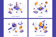 Isometric Concept Illustration Kit, a Templates & Theme by alexdndz (Thumbnail 12 of 26)