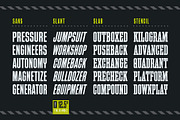 VT Foundry, a Font by VarsityType® (Thumbnail 4 of 6)