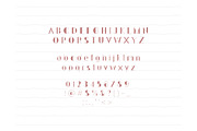 Ice Coffee Handwriting Font, a Handwritten Font by Ruddean2109 (Thumbnail 2 of 5)