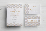 Art deco wedding suite, an Invitation Template by annago (Thumbnail 1 of 4)