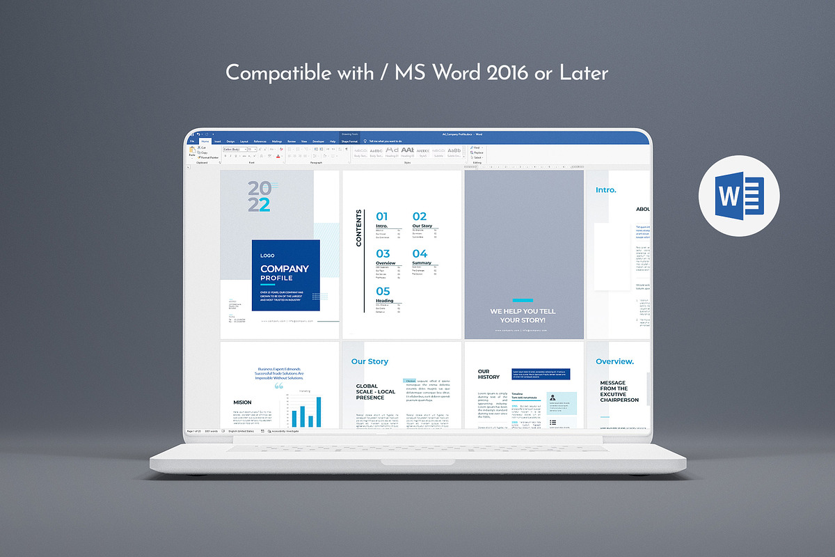 Company Profile | Docx | InDesign, a Brochure Template by BrochuresFactory (Photo 9 of 11)