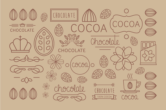 Cocoa And Badges Chocolate